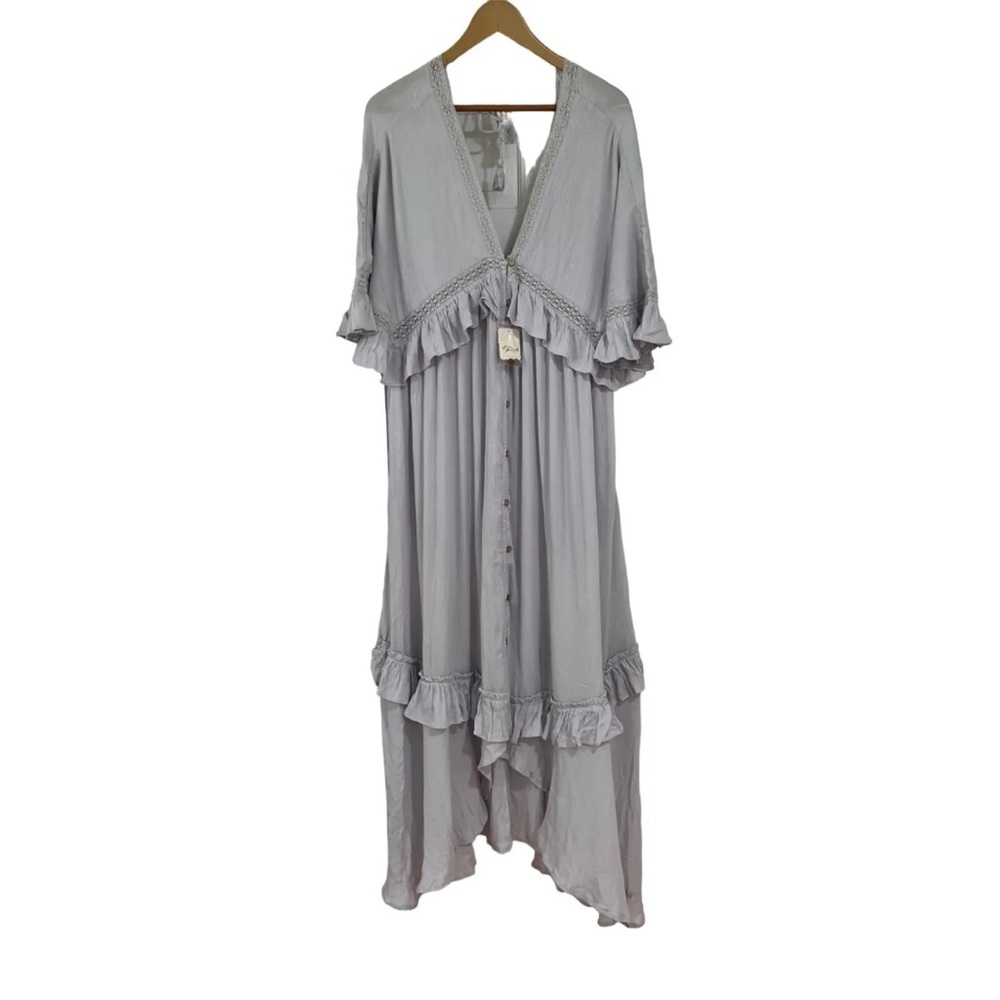 Free People Paradiso Maxi Dress Endless Summer Medium NEW - Picture 2 of 3